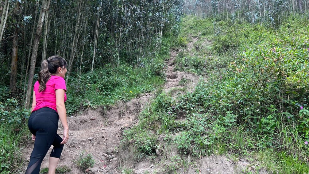 Dentro del Parque Metropolitano Guangüiltagua se encuentra la ruta La Penitente.