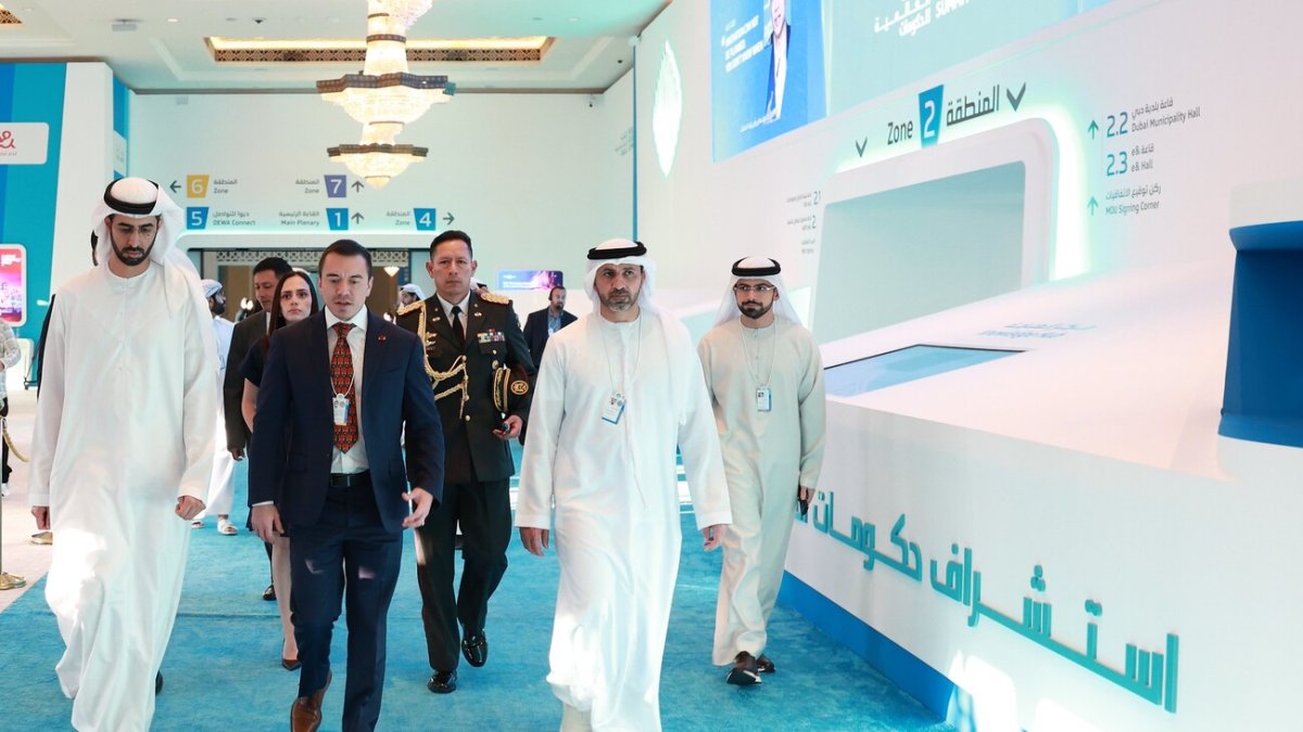 El presidente Daniel Noboa estuvo en Dubái el pasado 3 de febrero de 2026.