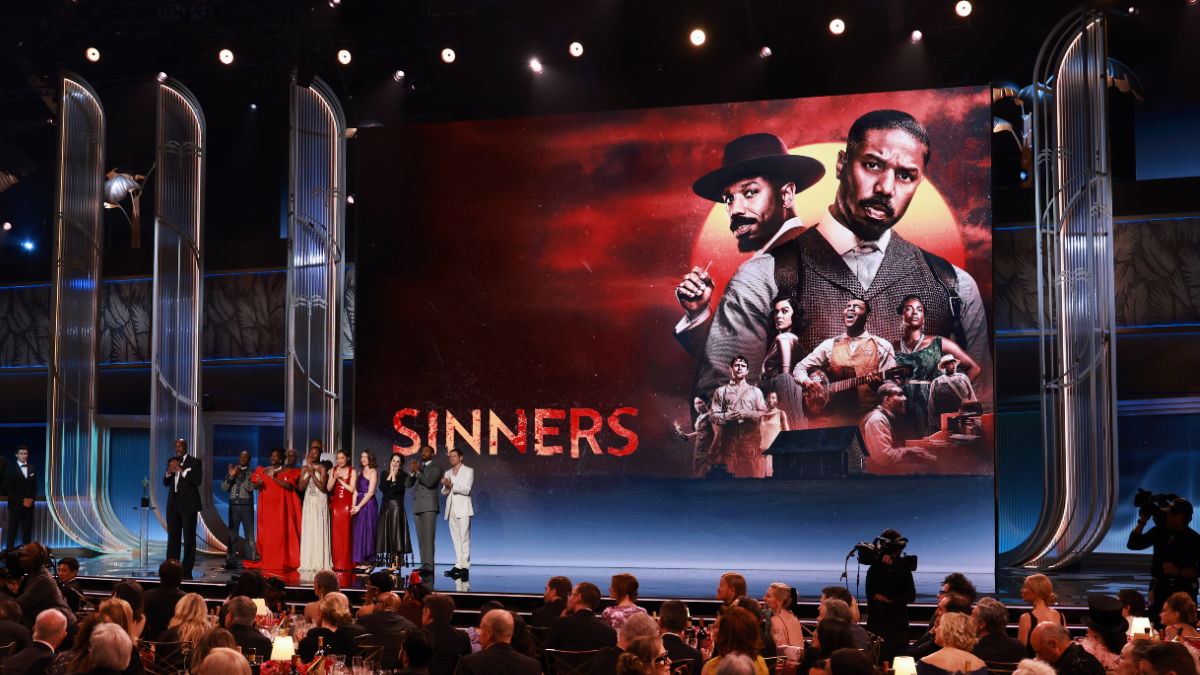 La pelicula Sinners se hizo acreedora del premio más importante de la noche.