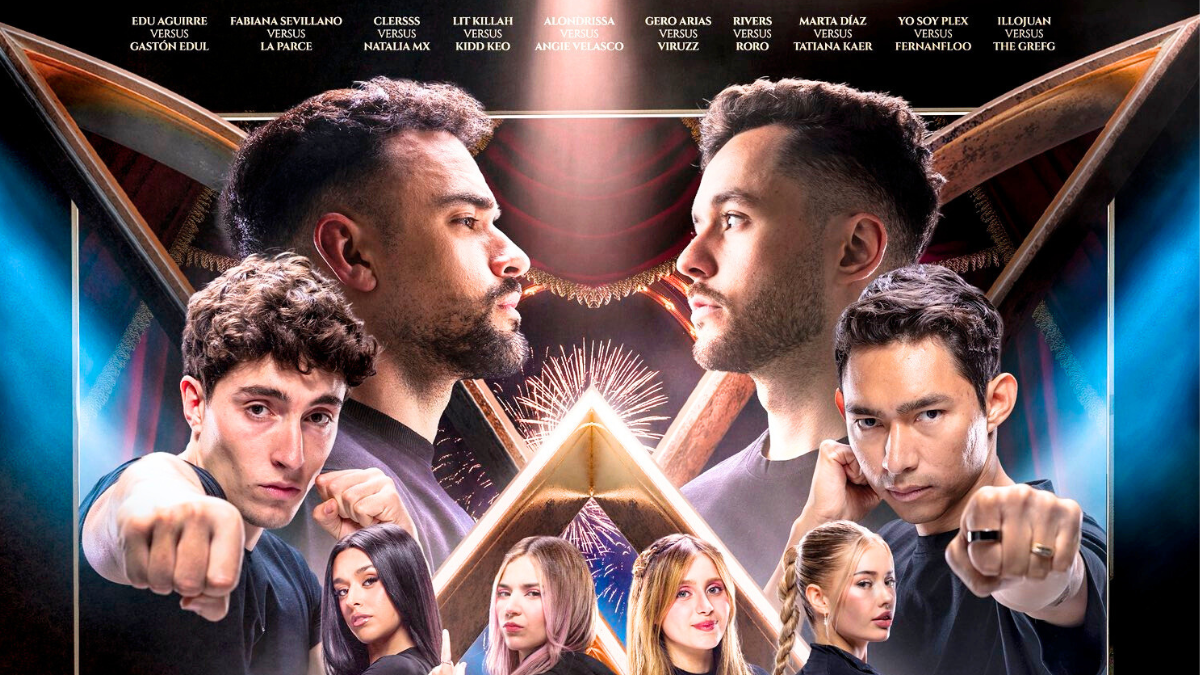 El póster oficial de la Velada del Año VI.