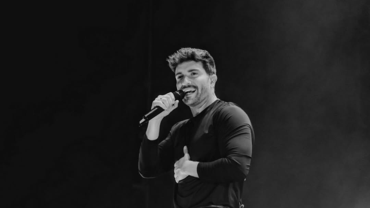 Pablo Alborán en concierto.