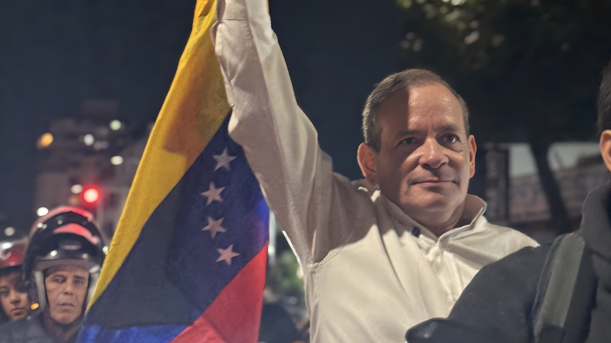 El líder opositor Juan Pablo Guanipa anunció su libertad plena tras haber sido uno de los presos políticos durante el regimen de Maduro.