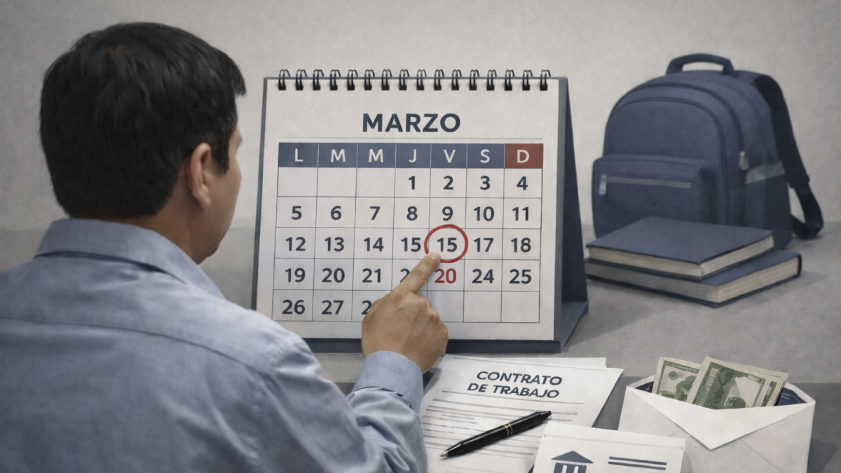 El décimo cuarto sueldo o bono escolar equivale al salario básico unificado en Ecuador.