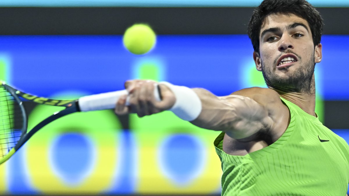 Carlos Alcaraz, tenista español.