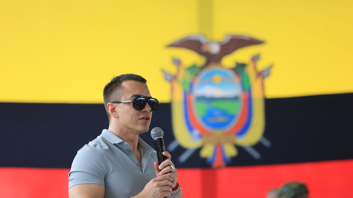 El presidente de Ecuador Daniel Noboa afirmó que la detención del alcalde de Guayaquil, Aquiles Álvarez, no es persecución política.