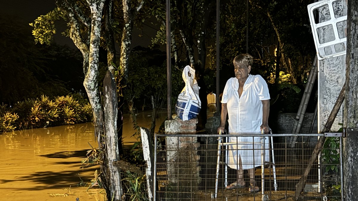 El sector El Guabal fue uno de los más golpeados por el temporal invernal en Chone