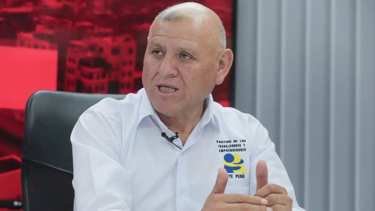 Suceso. Becerra iba a participar de las elecciones por el partido PTE-Perú.