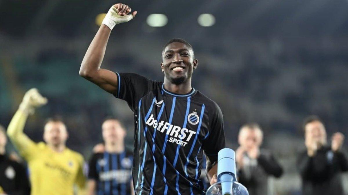 Joel Ordóñez, el ecuatoriano de Brujas, es figura en Champions League.