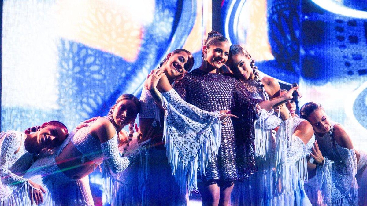 Brenda, la representante de Ecuador en Viña del Mar 2026