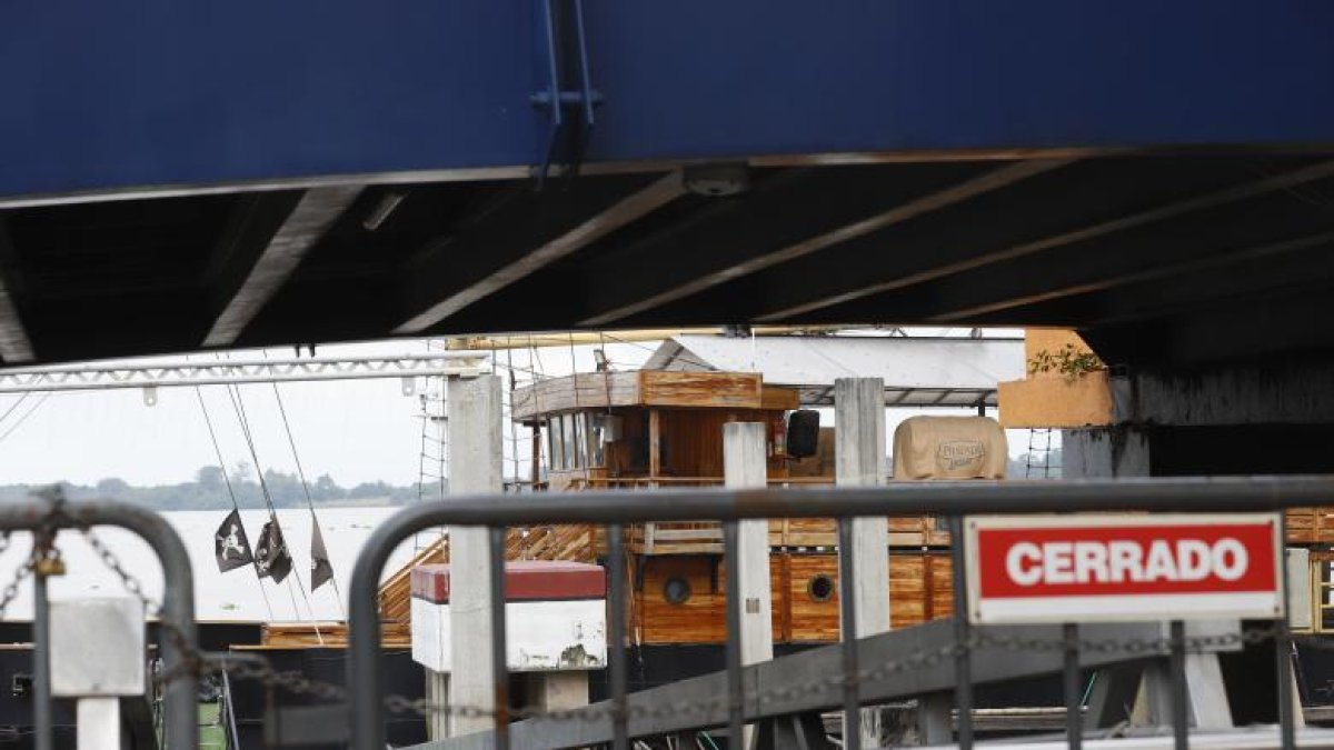 El barco Morgan no está operativo debido a una situación administrativa con el Malecón 2000.