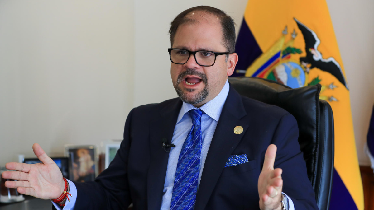 John Reimberg reiteró que el Gobierno ecuatoriano mantendrá su postura de insistir en la extradición de alias Willy.