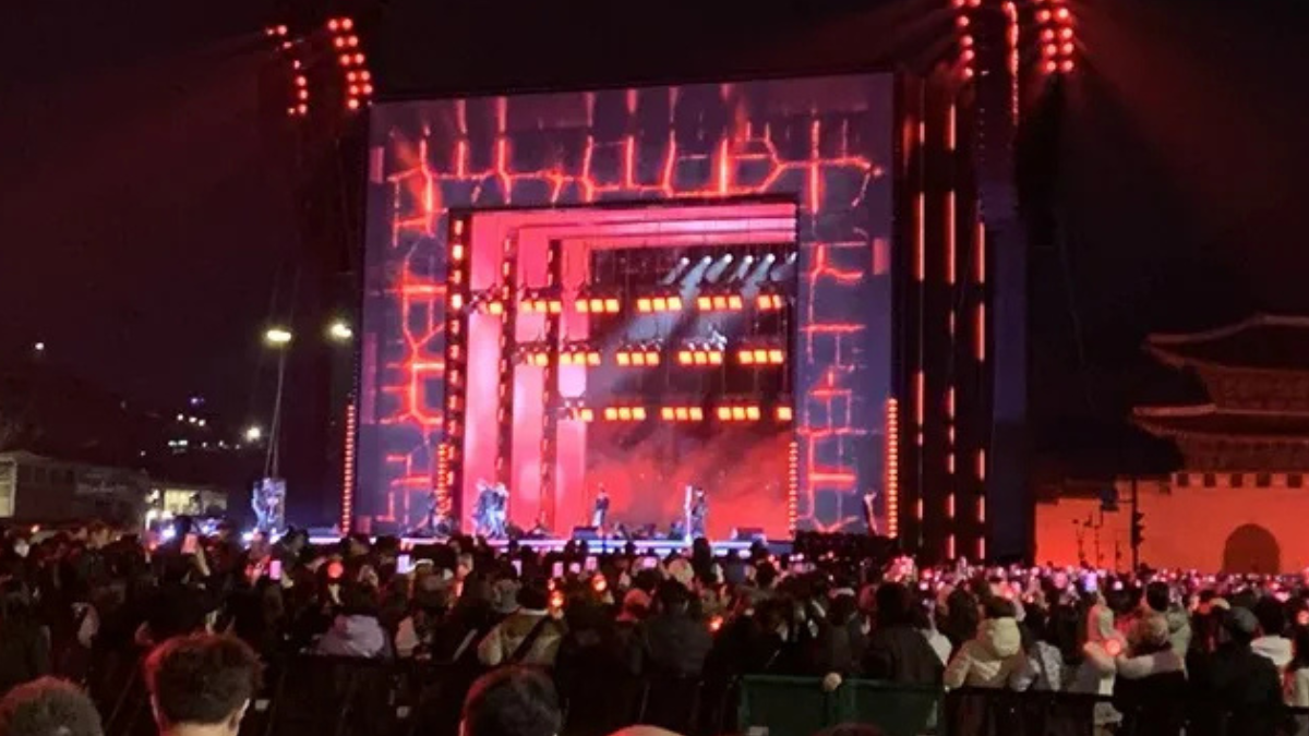 Concierto de BTS en Seúl.