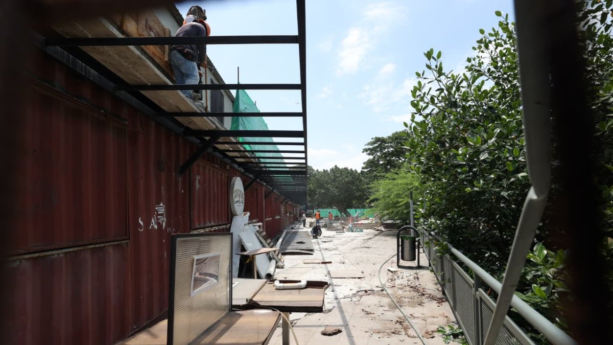 El desmontaje de contenedores en el ala de Kennedy marca un cambio en Guayarte, donde ese sector dejará de operar con locales comerciales para dar paso a servicios municipales.