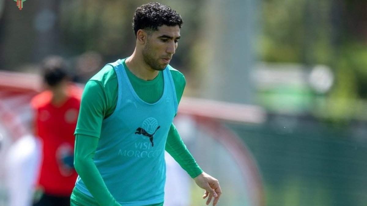 Achraf Hakimi es una de las figuras de la selección de Marruecos que enfrentará a Ecuador.