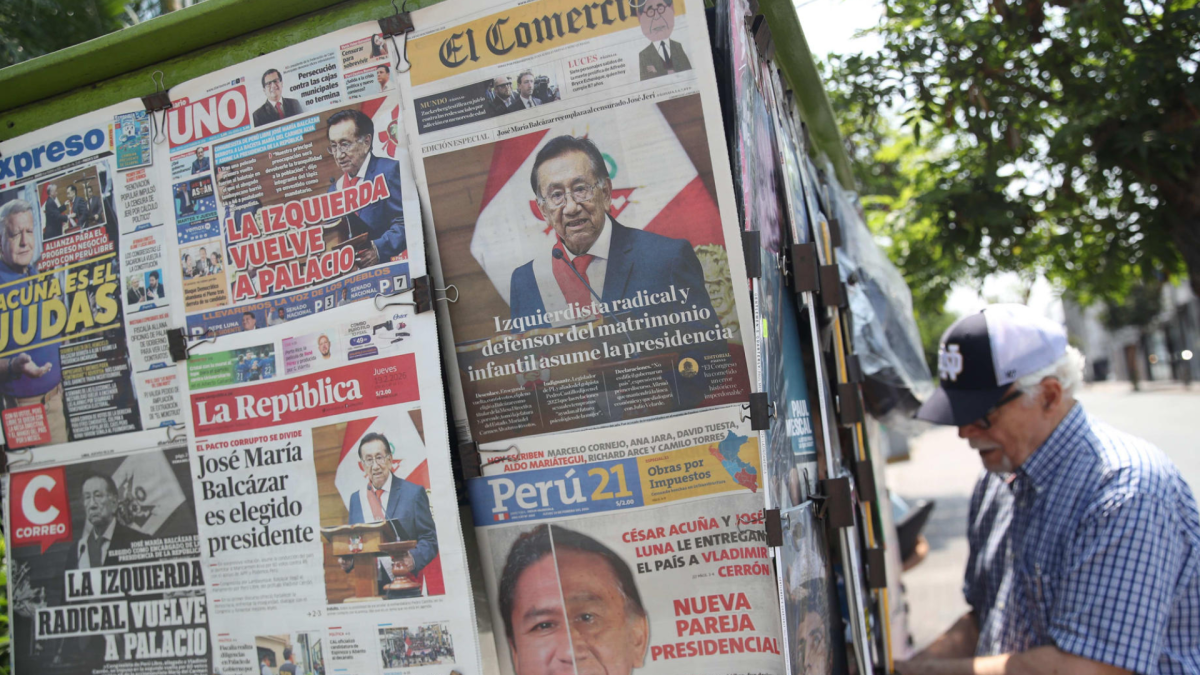 José María Balcázar enfrenta juicio oral por presunta apropiación ilícita, en medio de cuestionamientos sobre su ideología de izquierda radical.