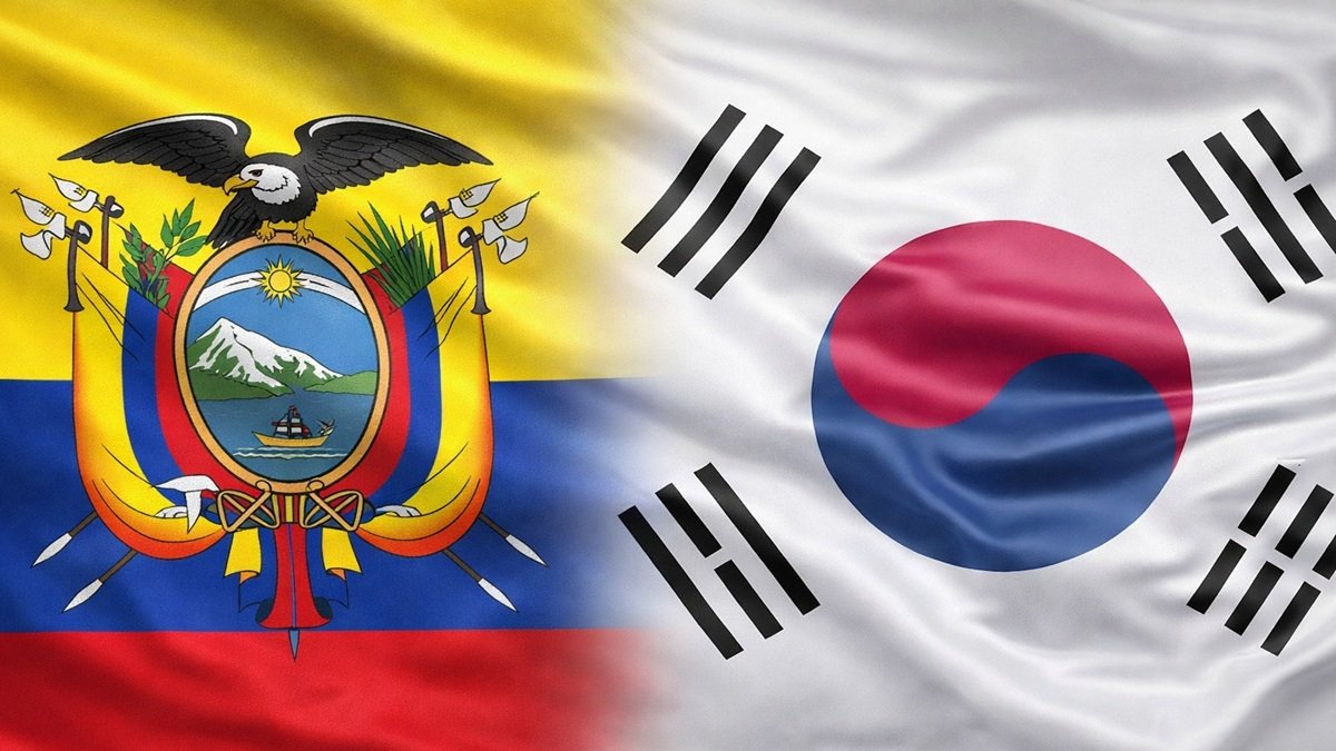 El acuerdo comercial entre Ecuador y Corea del Sur fue prefirmado en septiembre de 2023.