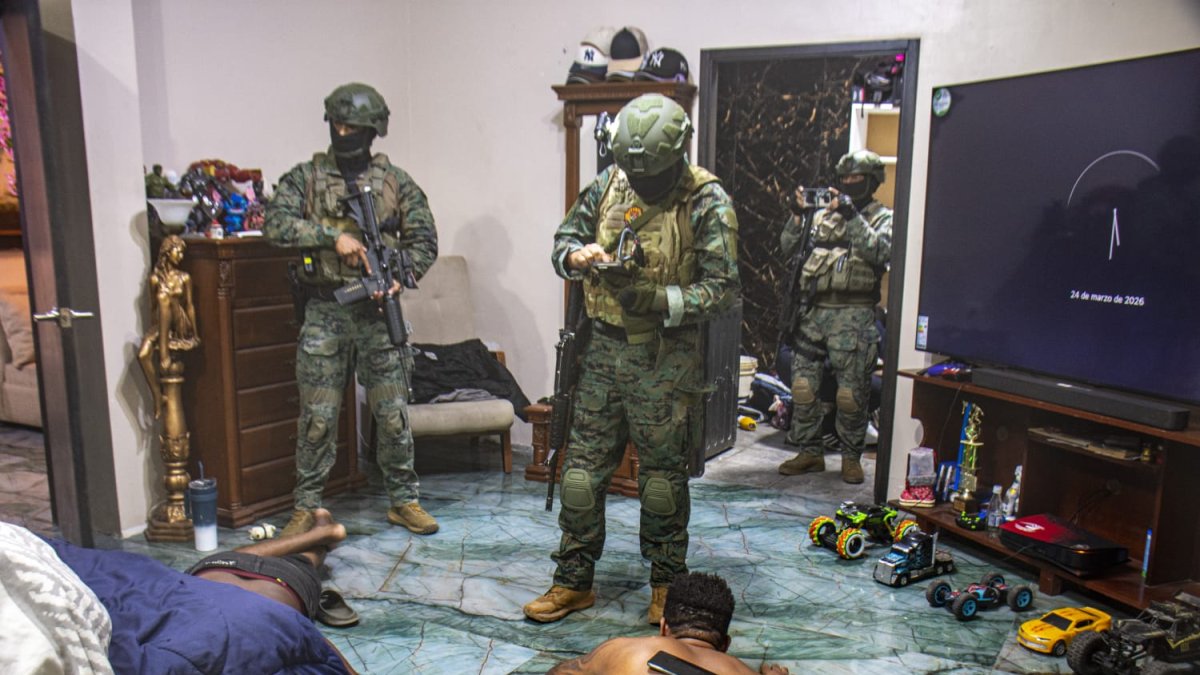 El operativo se realizó en Durán donde otras personas también fueron aprehendidas.