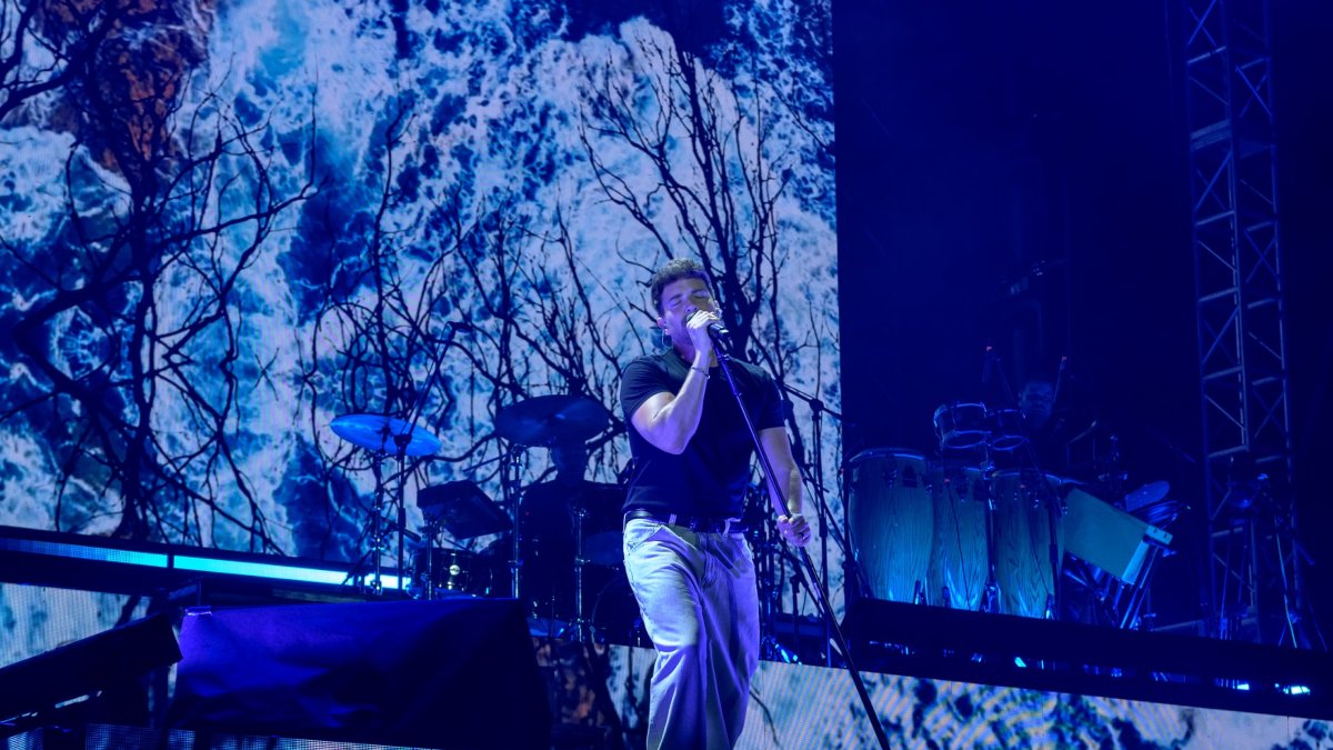 Con sus magníficos movimientos el cantante y actor español, deslumbró a los guayaquileños el pasado 21 de marzo