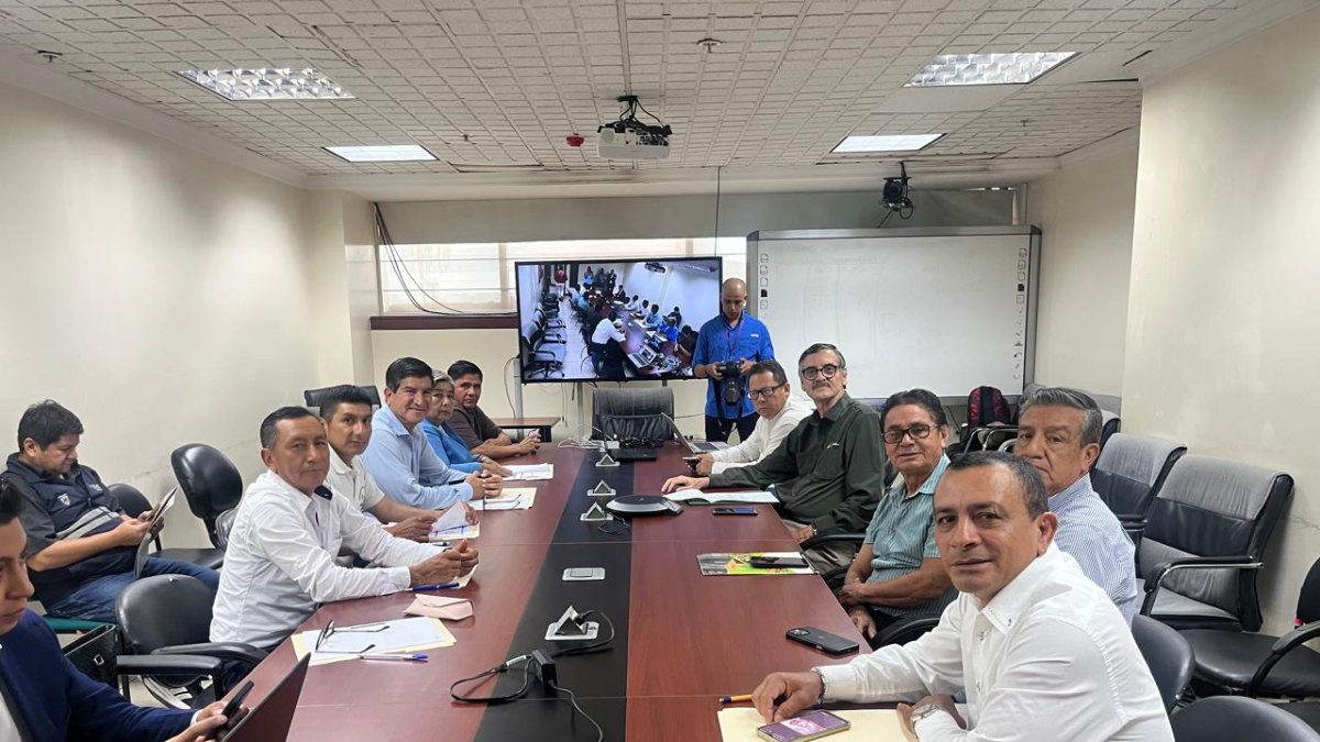 La reunión de maiceros con representantes del Ministerio de Agricultura.