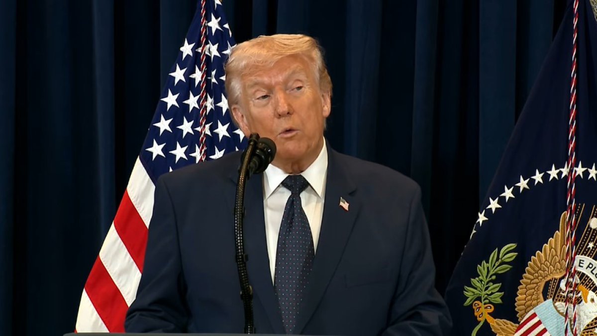 El presidente de Estados Unidos, Donald Trump.