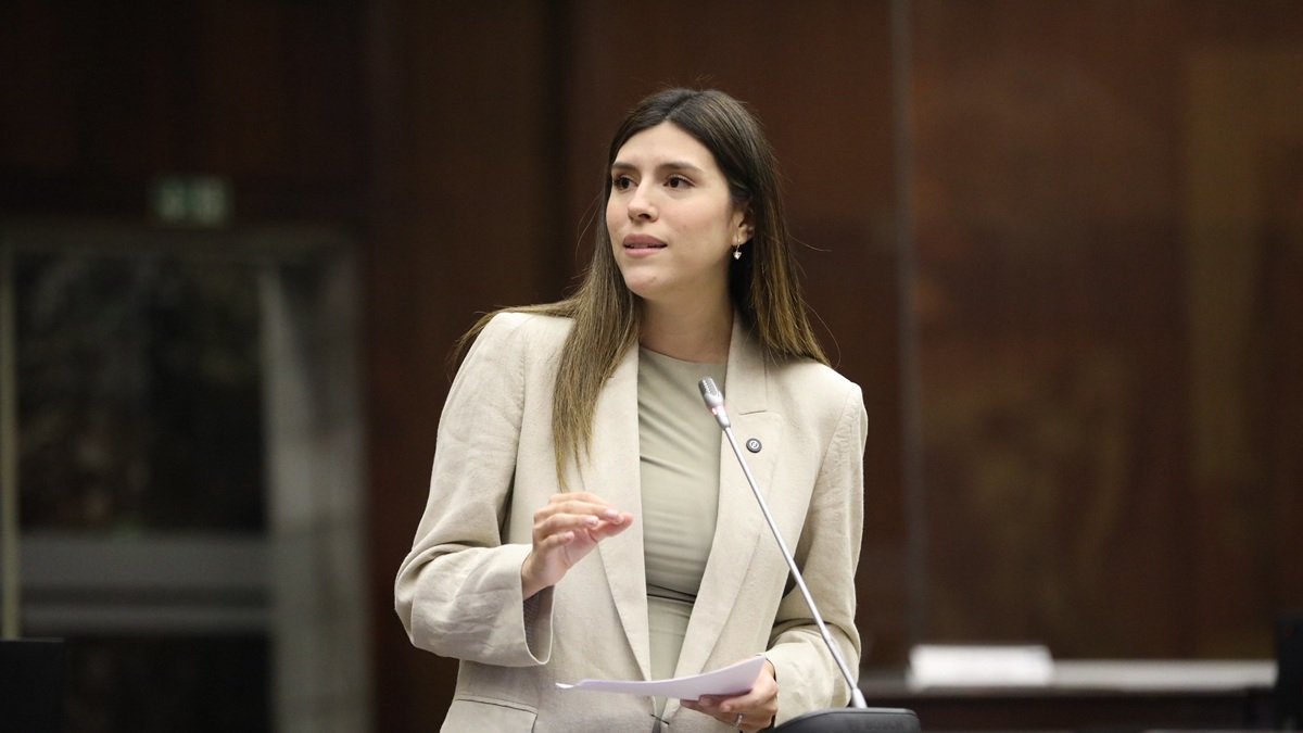 La asambleísta Valentina Centeno (ADN) dijo que el incentivo tributario propuesto en la Ley urgente de Noboa permitirá motivar la construcción de vivienda de manera más eficiente.