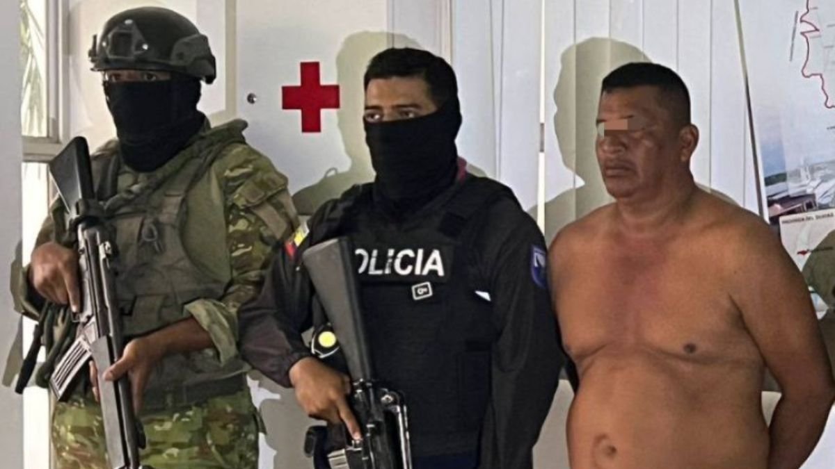 Alias Pepe, señalado por las autoridades como presunto jefe de sicarios del grupo de delincuencia organizada Los Choneros