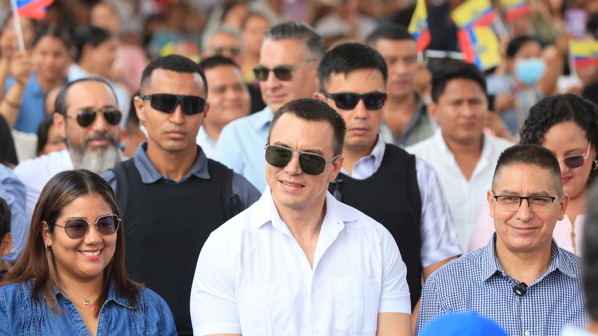 El presidente Daniel Noboa es señalado de incumplir su plan de trabajo.