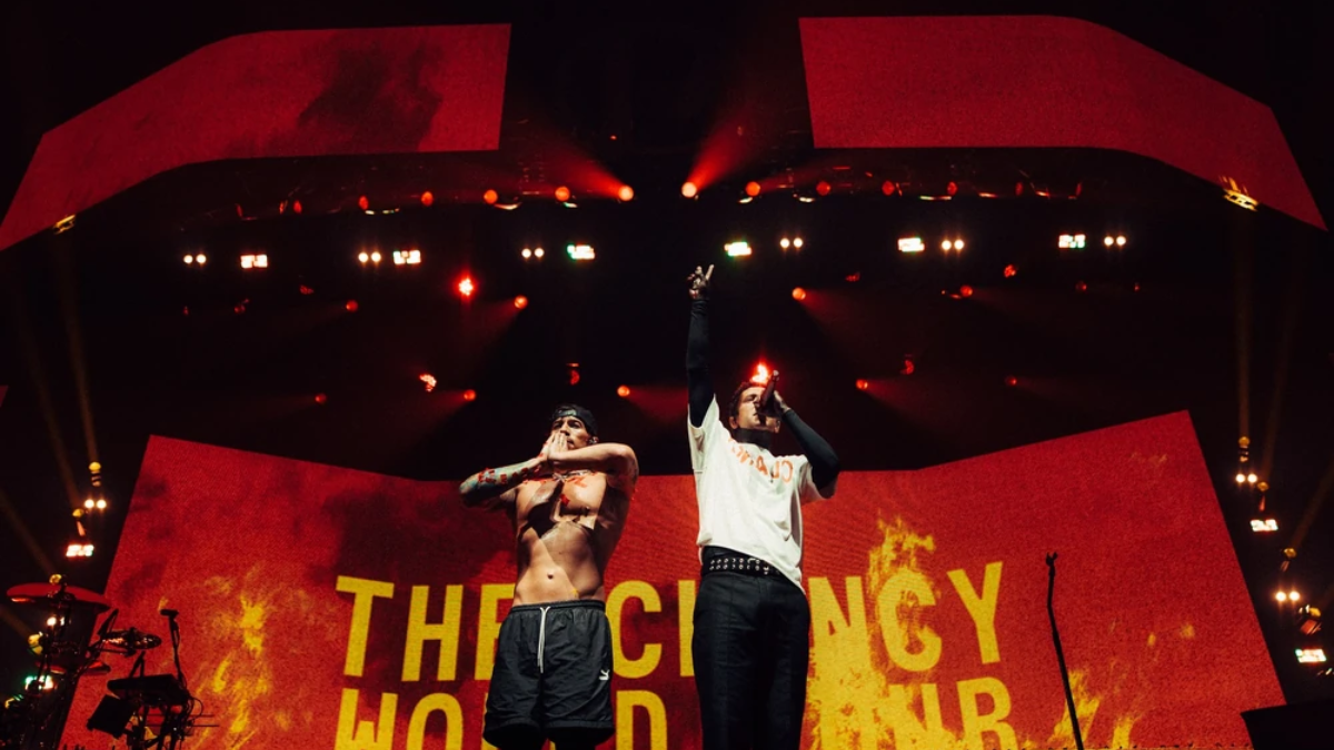 El dúo orginario de Columbus, Ohio; lleva a la pantalla grande el show de CDMX.