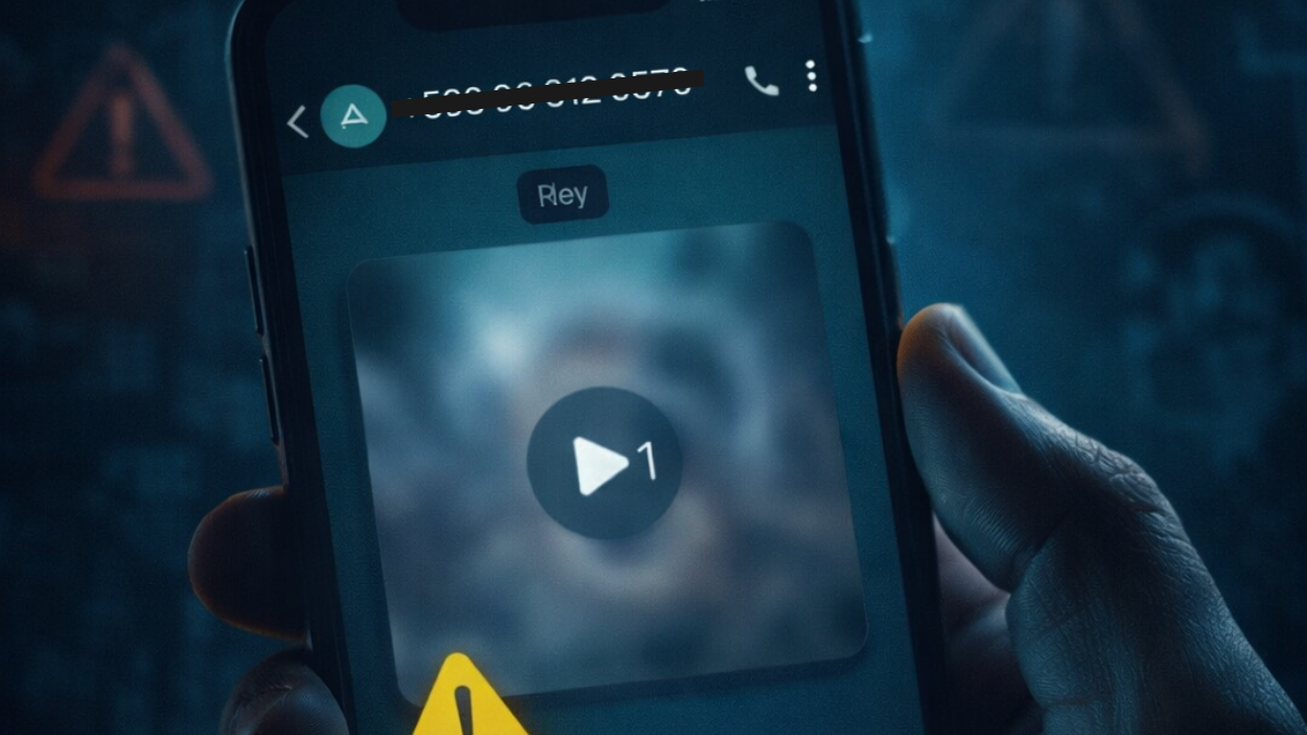 Videos “ver una vez” enviados por números desconocidos pueden ser parte de intentos de estafa o sextorsión.
