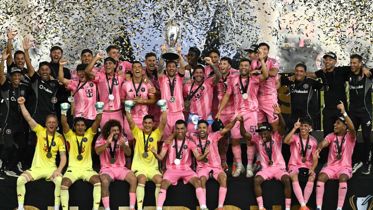 El Inter Miami, último campeón de la MLS, y sus estrellas son un gran enganche de la la liga.