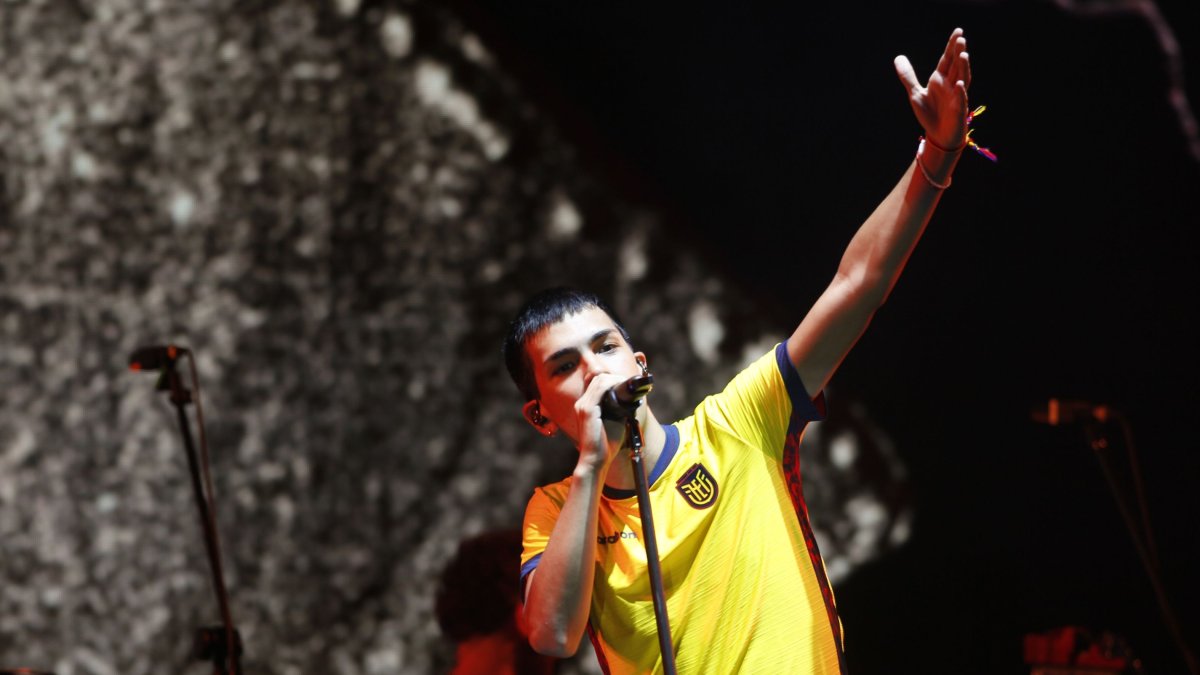 Milo J canta en Guayaquil.