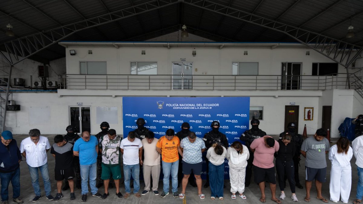 La Operación Costa incluyó operativos en Pichincha, Guayas y El Oro.