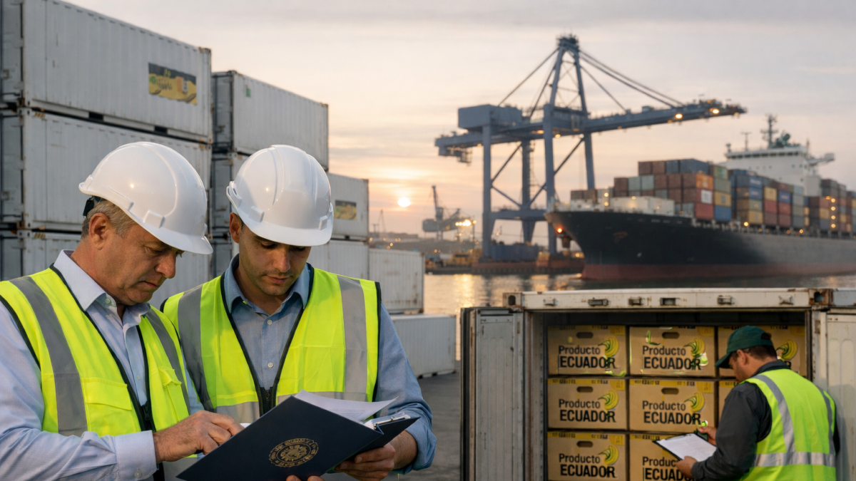 En enero de 2026, Ecuador exportó 36,59 millones de cajas de banano.