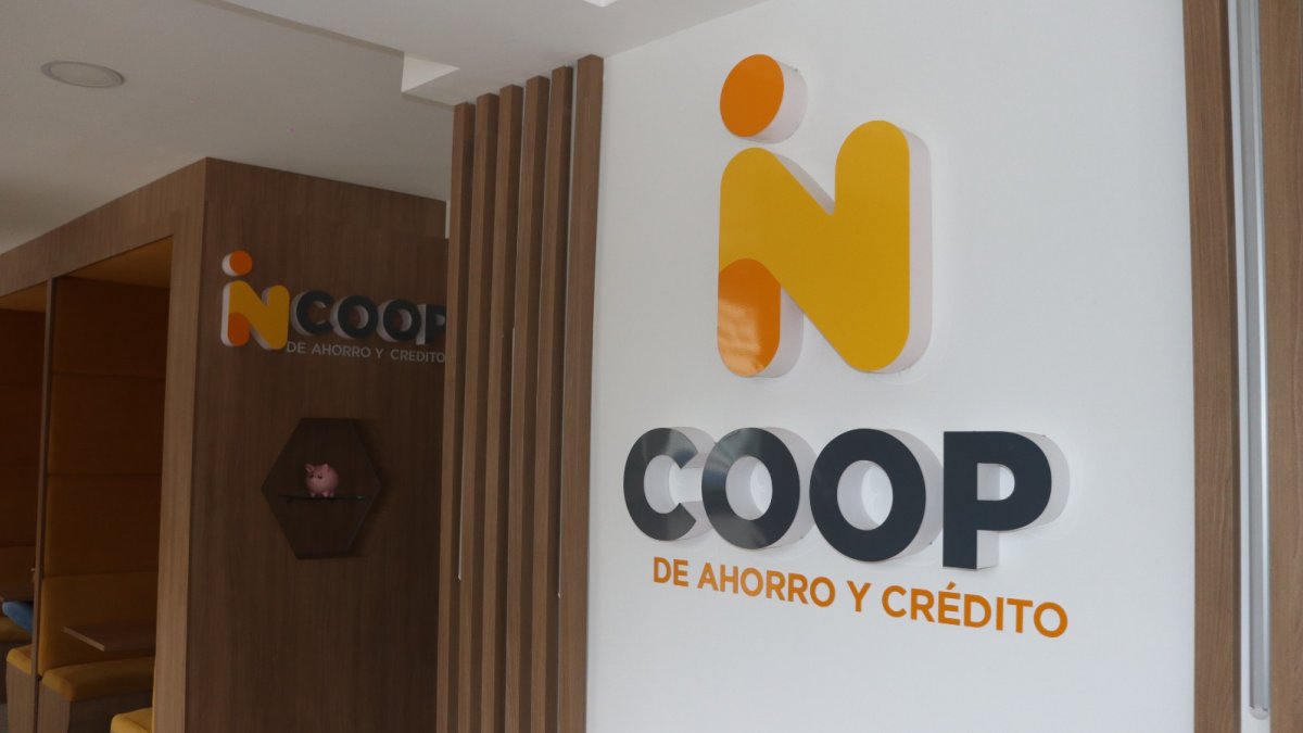 Una de las agencias de la Cooperativa de Ahorro y Cre dito Inteligencia de Negocios Ltda. (INCOOP).