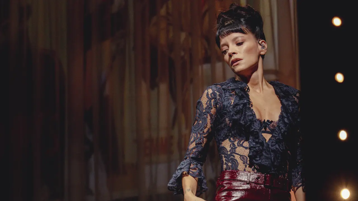 Lily Allen durante la primera noche del 'West End Girl Tour'.