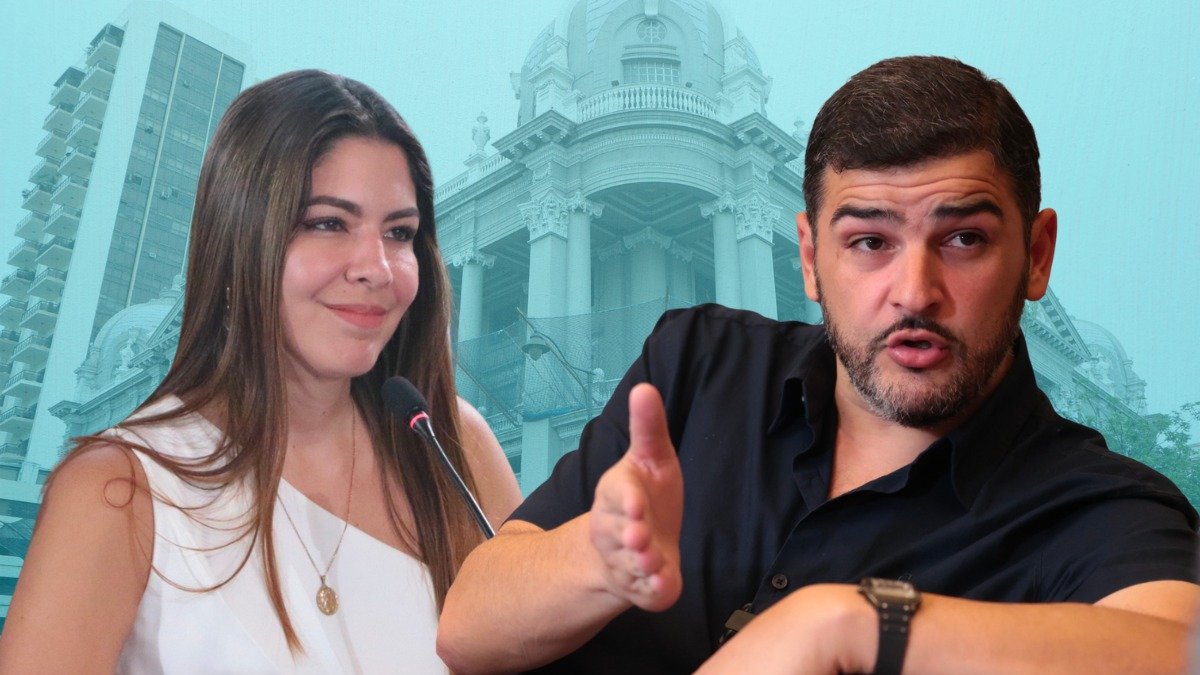 El alcalde Aquiles Álvarez y la vicealcaldesa Tatiana Coronel son figuras del movimiento RETO (Renovación Total), aunque fueron electos por la Revolución Ciudadana.
