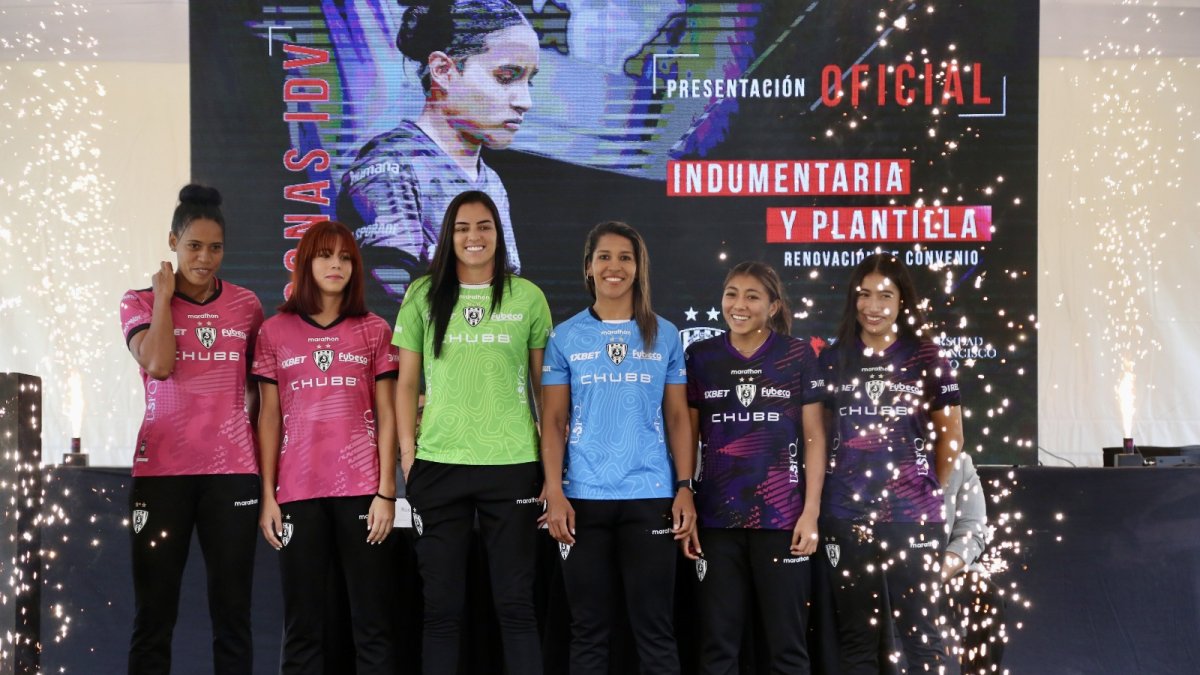 Dragonas IDV presentó los uniformes que utilizarán en la temporada 2026.