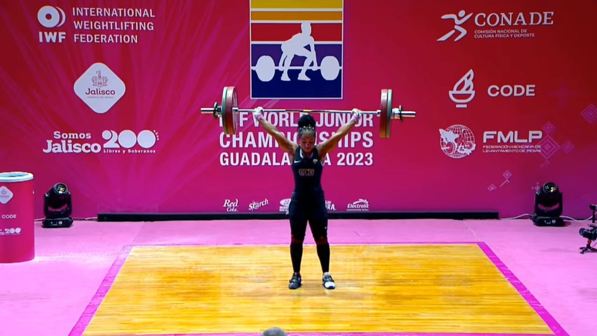 La menor de la dinastía Dajomes Palacios ya fue medallista en mundiales prejuveniles y juveniles. El año pasado fue oro y récord en los Panamericanos Junior.