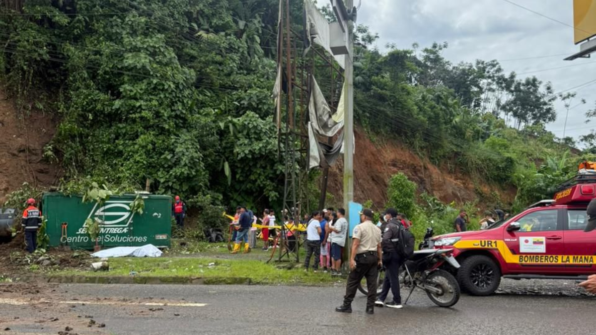 Lugar donde fue encontrado el cuerpo sin vida.