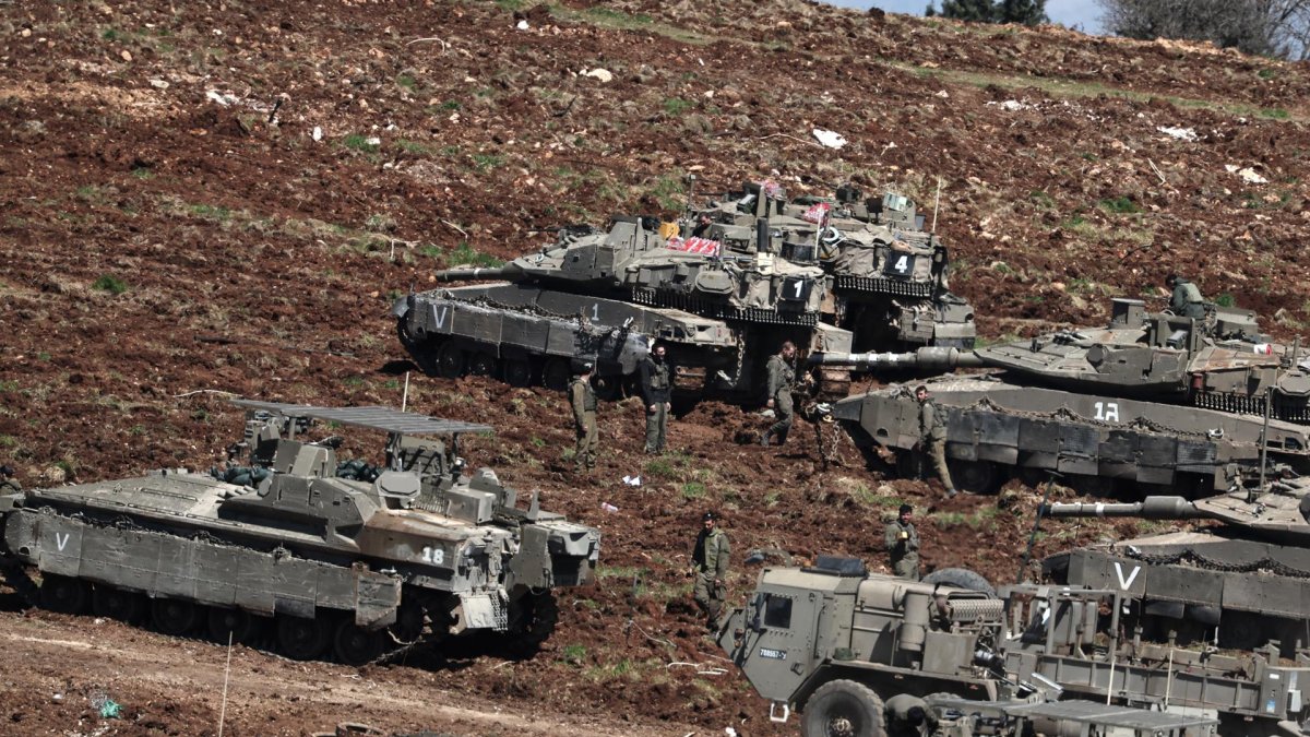 Los trabajos para la extracción del petróleo.