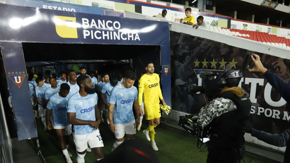 Universidad Católica se presentó para el partido reprogramado ante Emelec, el sábado 21 de febrero.
