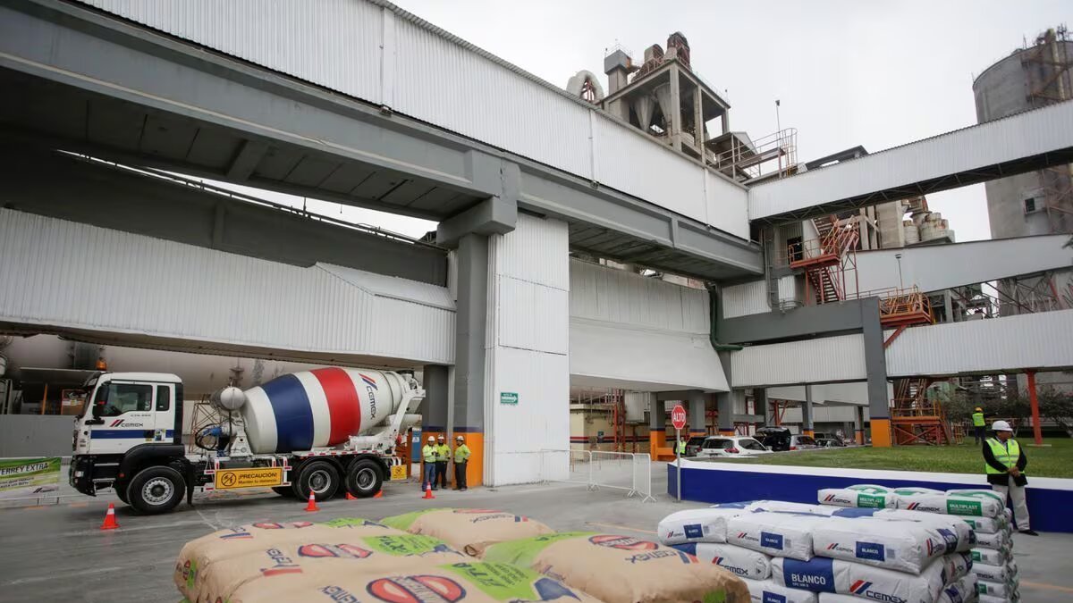 Una de las instalaciones que la empresa Cemex tiene a nivel internacional.