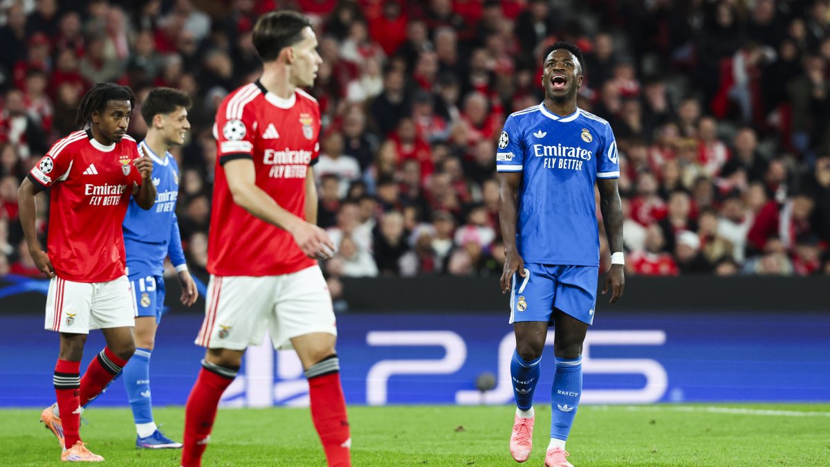 Real Madrid y Benfica definirán un cupo a los octavos de final de la Champions League.