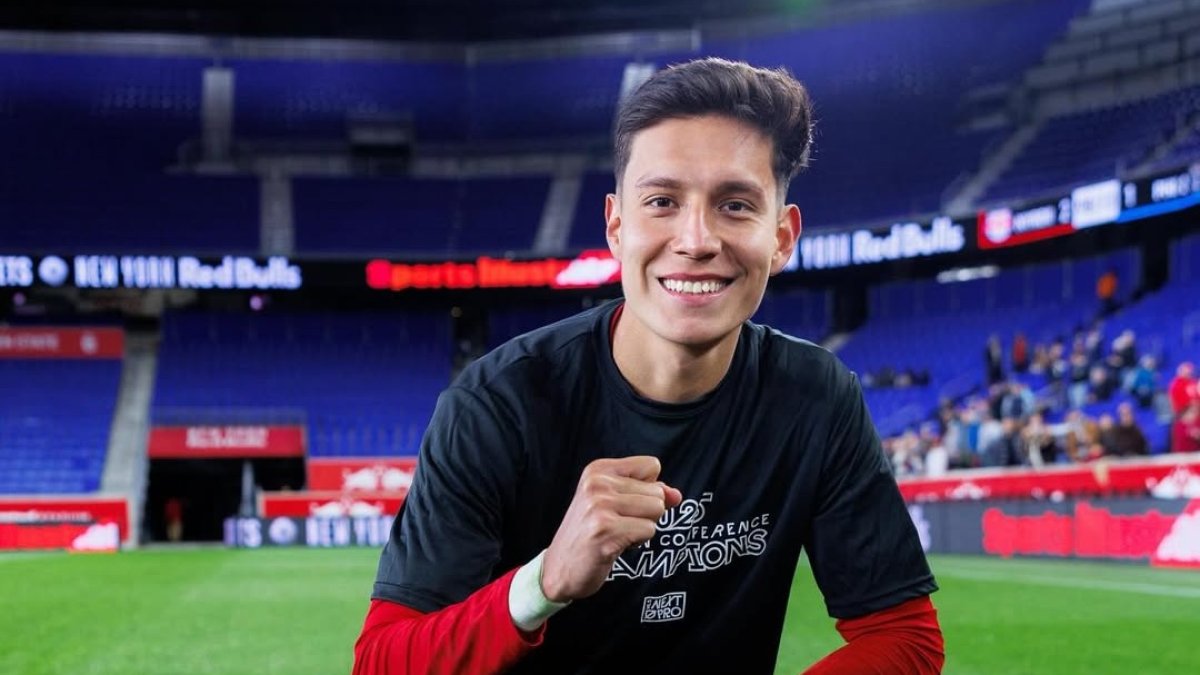 El tricolor Jahir Collahuazo de 20 años ganó la MLS Next Pro, en noviembre.