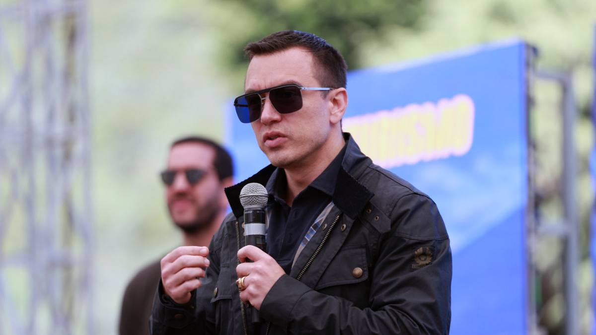 Noboa cuestionó la falta de cooperación militar de Colombia en la frontera y defendió los aranceles impuestos.