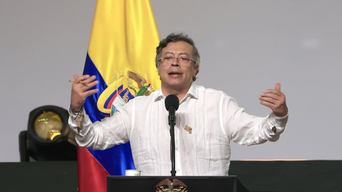 El presidente de Colombia, Gustavo Petro, en una fotografía de archivo.