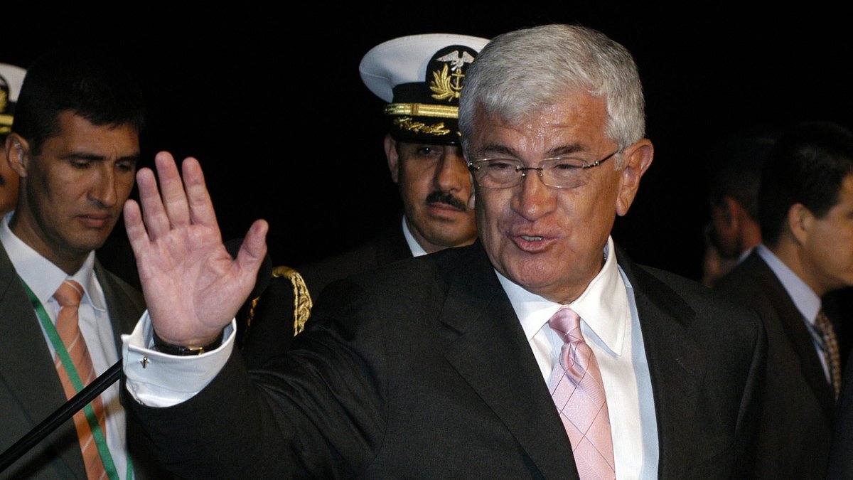 otografía de archivo de Alfredo Palacio.