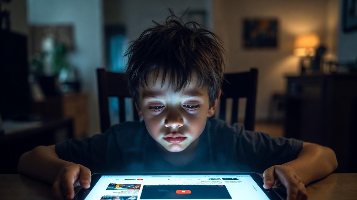 Los niños adictos a las pantallas son usualmente llamados 