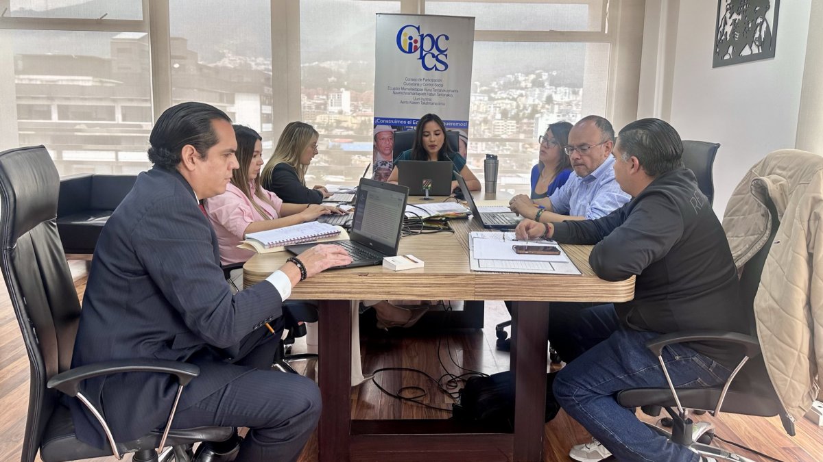 El CPCCS recibió la terna remitida por la Corte Nacional para la designación de un vocal principal y un suplente del Consejo de la Judicatura.