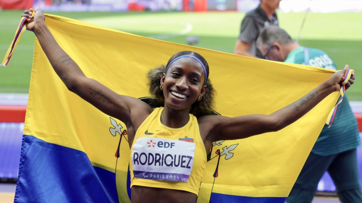 Kiara Rodríguez es la única deportista ecuatoriana en obtener dos medallas de oro en unos Juegos Paralímpicos.